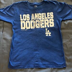 Genuine Merchandise Blue Los Angeles Dodgers Short Sleeve Tee